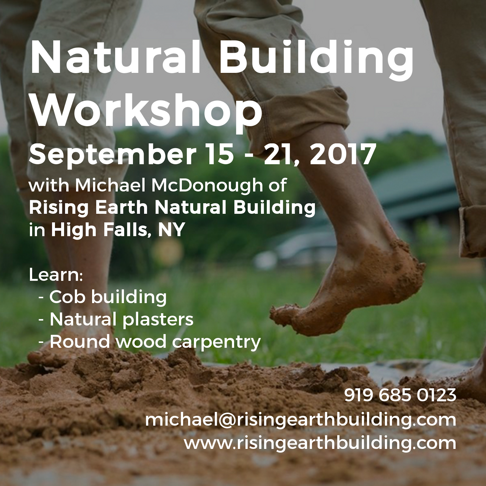 Natural Building Workshop – Troy, NY